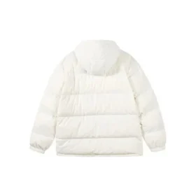 Wendbare Freizeit-Daunenjacke mit Kapuze „White Blue“