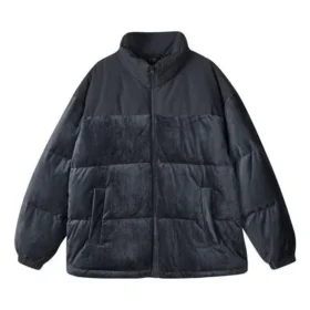 Winddichte Daunenjacke der Sports-Serie „Schwarz“