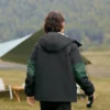 Winddichte Outdoor-Kapuzenjacke „Multi-Color“