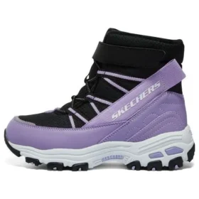 Winter Comfy Stiefel „Black Purple“