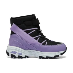 Winter Comfy Stiefel „Black Purple“