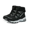 Winter Comfy Stiefel „Schwarz Weiß“