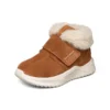 Winterstiefel „Tan White“
