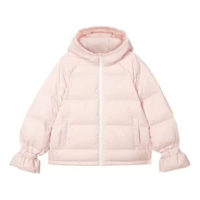 (WMNS) Skechers Daunenjacke mit Kapuze und Reißverschluss, langärmelig „Pink“