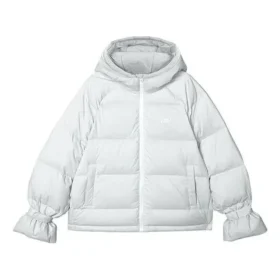 WMNS) Skechers Daunenjacke mit Reißverschluss und Kapuze, langärmelig „Weiß“ WMNS) Skechers Daunenjacke mit Reißverschluss und Kapuze, langärmelig „Weiß“