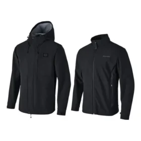 Woven Sports 3-in-1-Jacke „Black“