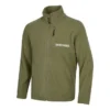 Zip-Jacke mit Buchstaben-Markenlogo-Print „Olivgrün Schwarz Blau“